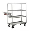 Little Giant Order Picking Stock Cart, 12 ga. Steel, 5 Shelves, 3600 lb 5ML24366PHWSP