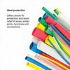 3M Shrink Tubing, 0.125in ID, Colors, 6in, PK28 FP301-1/8-6"-ASSORTED-10-28 PC PKS