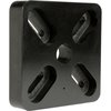 Pedestal Pro Buffer Plate, 5" x 5" x 1" size, black CS-ABP-0505