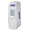 Purell ADX-7 700mL Hand Sanitizer Dispenser, Push-Style, White 8720-06