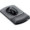 Fellowes Mousepad w/Wrist Support, Graphite 9175101