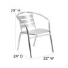 Flash Furniture 4Pack Heavy Duty Commercial Restaurant Stack Chair 4-TLH-1-GG