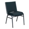 Flash Furniture HERCULES Series Heavy Duty Green Patterned Fabric Stack Chair 4-XU-60153-GN-GG