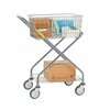 R&B Wire Products Utility Cart, Steel, 2 Shelves, 25 lb 501