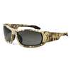 Ergodyne Ballistic Safety Glasses, Smoke Scratch-Resistant ODIN-HI