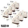 Klein Tools Bag/Tote, Tool Bag, Brown, Canvas, 1 Pockets 5102-20