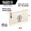 Klein Tools Bag/Tote, Tool Bag, Off-White, Canvas, 0 Pockets 5139