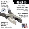 Klein Tools 9 1/8 in Iron Workers Plier, Steel 201-7CST