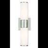 Livex Lighting Weston 2 Light Brushed Nickel ADA Wall Sconce/ Bath Vanity 52122-91