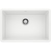 Blanco Precis Silgranit 27" Single Bowl Undermount Kitchen Sink - White 522429