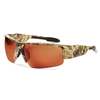 Ergodyne Ballistic Polarized Safety Glasses, Copper Scratch-Resistant DAGR-PZHI