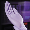 Kimberly-Clark Disposable Gloves, 2 mil Palm, Nitrile, Powder-Free, L, 250 PK, Light Purple 52819