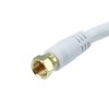 Monoprice Coaxial Cable, RG-6, 18 AWG, 1 ft. 6", White 5360