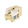 Monoprice Datacom Jack, Cat6, Punch Down, Beige 5381