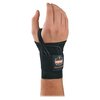 Proflex By Ergodyne Wrist Support, Right, L, Black 4000