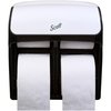 Kimberly-Clark Professional Pro High-Capacity Toilet Paper Dispenser 4 Roll (44517), White, 11.25" x 12.75" x 6.19" (Qty 1) 44517