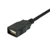 Monoprice USB 2.0 Extension Cable, 15 ft.L, Black 5435