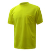 Gss Safety Moisture Wicking Short Sleeve Safety T-S 5501-5XL