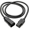 Tripp Lite Power Cord, C14 to C13, 10A, 18AWG, 3ft P004-003