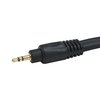 Monoprice A/V Cable, 3.5mm M/F Ext Cble, Blk, 35ft 5592