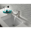 Delta Single Handle 1 or 3-hole 4" installation Hole Single Hole Lavatory Faucet, Stainless 559LF-SSPP