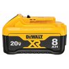 Dewalt Battery Pack, 8.0 Ah, Li-Ion, 2PK DCB208-2