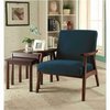 Ave 6 Klein AzureArm Chair, 28-1/2"L32-1/4"H, Fixed Arms, FabricSeat, Collection: DavisSeries DVS51-K14