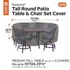 Classic Accessories Ravenna Medium Tall Round Table/Chair Cover, 72"x72" 55-776-035101-EC