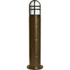 Dabmar Lighting Bollard, D110, B, Fiberglass D110-B