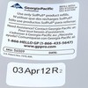 Georgia-Pacific Toilet Paper Dispr, Centerpull, (2) Rolls 56509