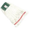 Rubbermaid Commercial 5in String Wet Mop, 20oz Dry Wt, Side Gate Connect, Loop-End, White, Cotton/Synthetic, FGA25206WH00 FGA25206WH00