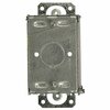 Raco Electrical Box, 14 cu in, Switch Box, 1 Gang, Galvanized Zinc, Rectangular 567