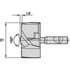 Widia Insert, TDMX, TDMX Insert FPE D 20.00mm TDMX20000FPEM