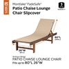 Classic Accessories Montlake Antique Beige Patio Chaise Slipcover, 80"x26" 56-009-050301-RT