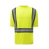 Gss Safety Premium Class 2 Brilliant Vest, Lime, 3XL 1701-3XL