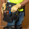 Klein Tools Tool Belt, Tool Belt, Black, Nylon, 11 Pockets 5709XL