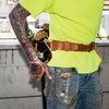 Klein Tools Belt, Quick Release Leather Belt, Extra Large, Leather 5826XL