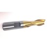 Hhip 3/16 X 3/8" TiN 2 Flute High Speed Steel Center Cut Single End Mill 5826-0187