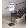 Safco Pedestal Display Board 4117BL