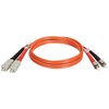Tripp Lite Fiber Optic Cable, MMF, 62.5, SC/ST, 10m N304-10M