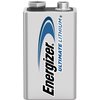 Energizer Ultimate Lithium, 9V Lithium Battery, 9V DC L522BP