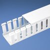 Panduit Wire Duct, Wide Slot, White, 1.26 W x 1.5 D G1X1.5WH6