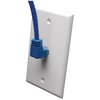 Tripp Lite Cat6 Cable, Right Angle, RJ45, M/M, Blue, 5ft N204-005-BL-UP