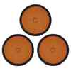 Ergodyne Orange Hard Hat Replacement Top Pad, PK3 8983