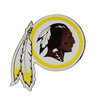 Fanmats NFL Washington Redskins Embossed Alumnium Color Emblem 60475