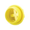 Caplugs METRIC SEALING PLUGS, Yellow, Nylon 1700 PK MT-24 MT24Q1