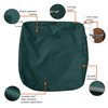 Classic Accessories Ravenna Patio Cushion Slipcover, Mallard Green, 21 60-365-011101-RT