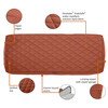 Classic Accessories Montlake Quilted Cushion Slipcover, Spice, 42"x18"x3" 60-469-012401-RT