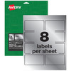 Avery Durable Metallic Asset Tag Labels, PK64 61520