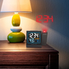 La Crosse Technology Atomic Projectn Alarm Clock, In/Out Temp 616-146